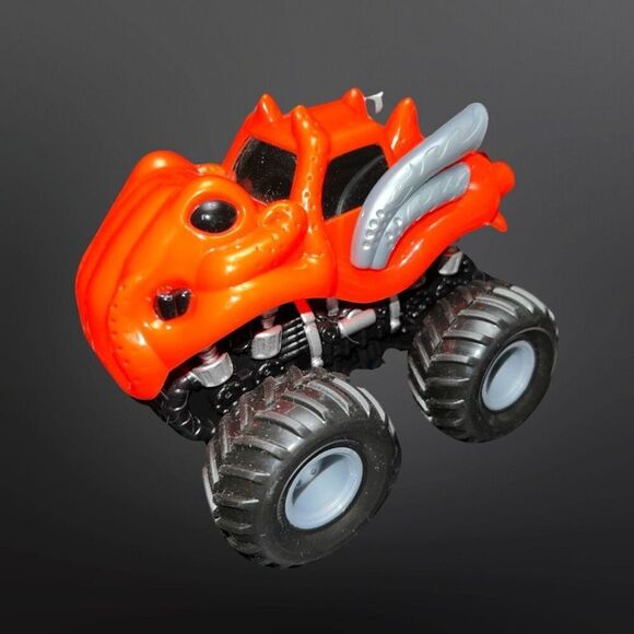 3 Monster Jam Friction Trucks El Toro Loco Dragon & Larger Diablo Trucks - Picture 2 of 7